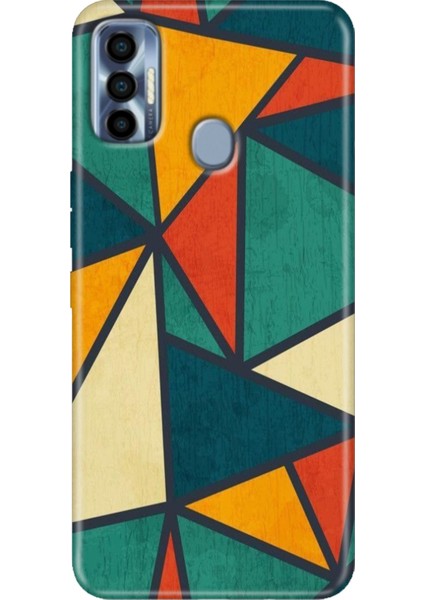 Spark 7 Pro Kılıf Renkli SPARK7PRO Silikon Wall