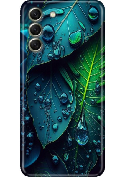 Samsung Galaxy S21 Fe Kılıf Desenli Kapak Renkli Tpu Uv Phuket