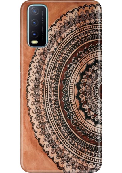 Vivo Y20 Y20S Y11S Uyumlu Kapak Kılıf Desenli Kapak Renkli Tpu Uv Mat Max