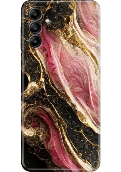 Samsung Galaxy A05S Uyumlu Kılıf Tasarım Tpu A05S Silikon Seattle Mermer