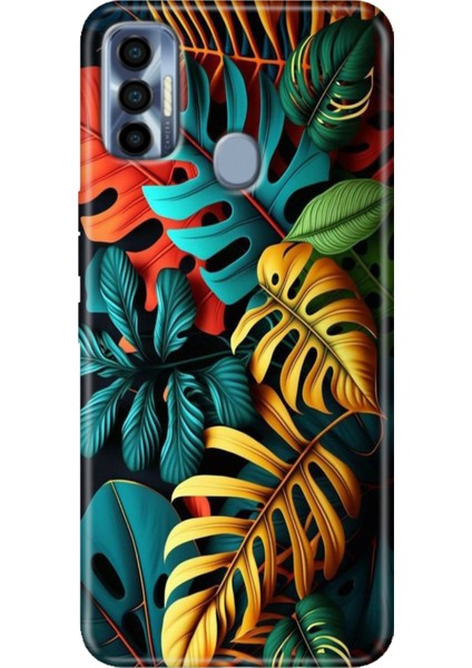 Spark 7 Pro Kılıf Renkli SPARK7PRO Silikon Renkli Orman