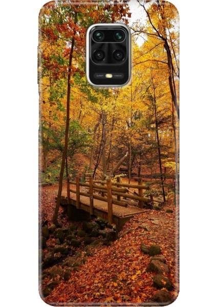 Xiaomi Redmi Note 9 Pro - 9s Kılıf Renkli Esnek Silikon Kasımda Aşk