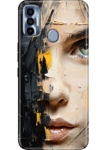 Spark 7 Pro Kılıf Renkli SPARK7PRO Silikon Beauty