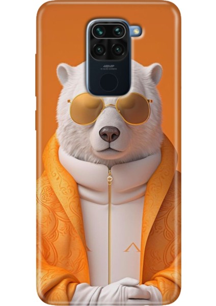 Xiaomi Redmi Note 9 6.53" Kılıf Desenli Tasarım Silikon Stil Bear