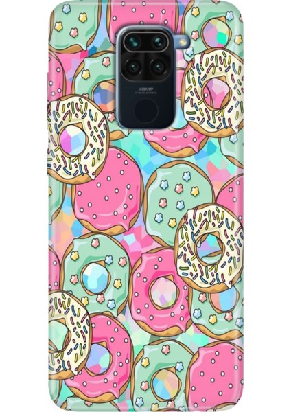 Xiaomi Redmi Note 9 6.53" Kılıf Desenli Tasarım Silikon Donut
