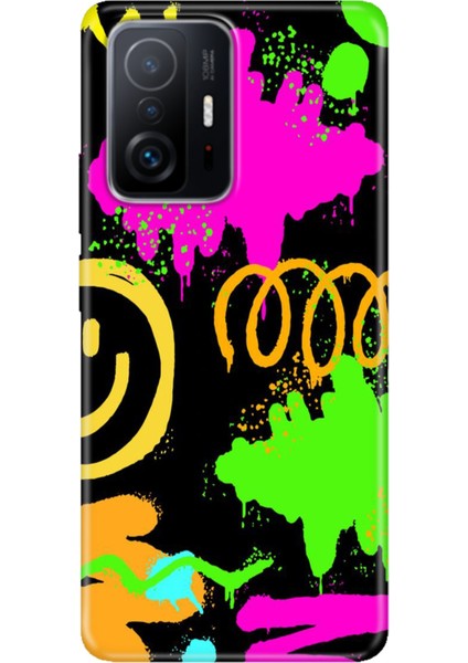 Xiaomi Mi 11T - 11T Pro Kılıf Desenli Design Silikon Smile
