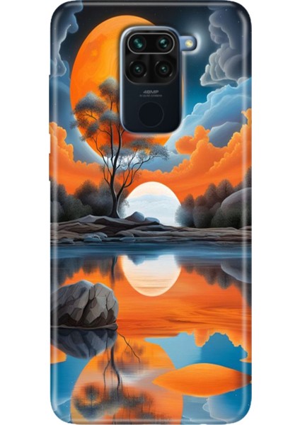 Xiaomi Redmi Note 9 6.53" Kılıf Desenli Tasarım Silikon Afrika