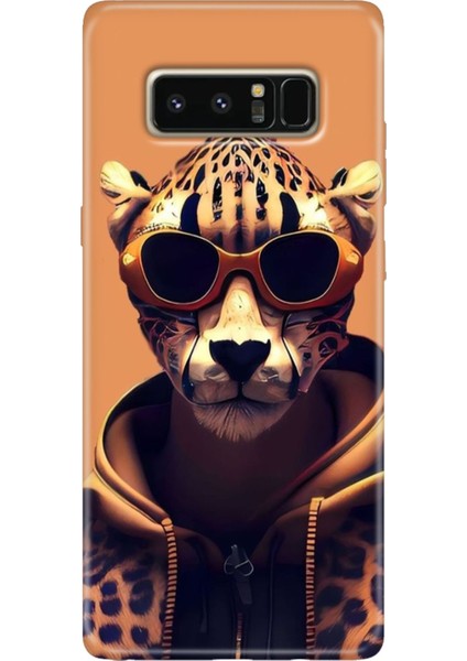 Samsung Galaxy Note 8 Kılıf Renkli Temalı Note8 Silikon Tiger