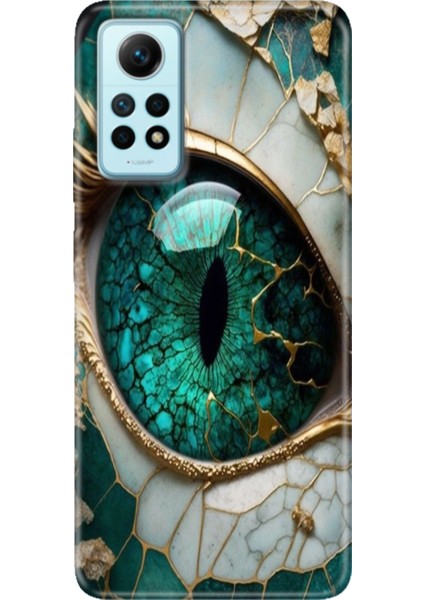 Xiaomi Redmi Note 12 Pro 4g Kılıf Desenli Outlet Silikon Tanrıça Gözü