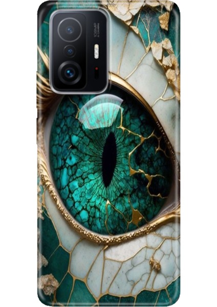 Xiaomi Mi 11T - 11T Pro Kılıf Desenli Design Silikon Tanrıça Gözü