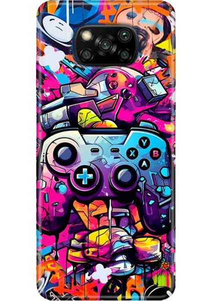 Xiaomi Poco X3 Nfc - X3 Pro Kılıf Renkli Esnek Silikon Gamer