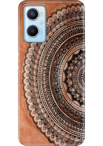 A96 Kılıf Oppo Uyumlu Silikon A96 Kareografi Mat Max