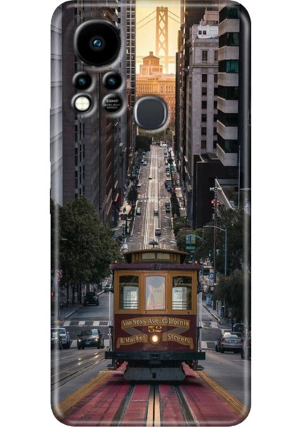 Infinix Hot 11S Uyumlu Kılıf Renkli Tpu Silikon California