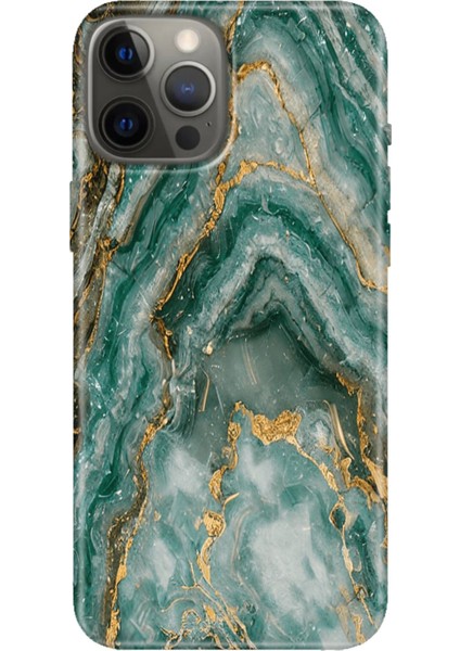 iPhone 12 Pro Max Kılıf Tasarım Baskılı Silikon Granit