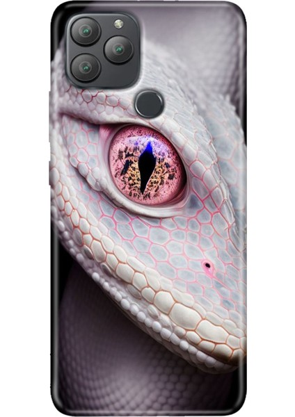 General Mobile Gm 22 Plus Kılıf Desenli Esnek Silikon Uv Dişi Cobra