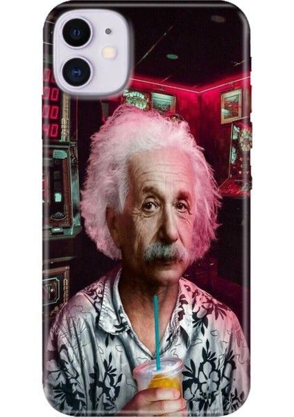 Apple iPhone 11 Kılıf Renkli Temalı iPhone 11 Silikon Albert