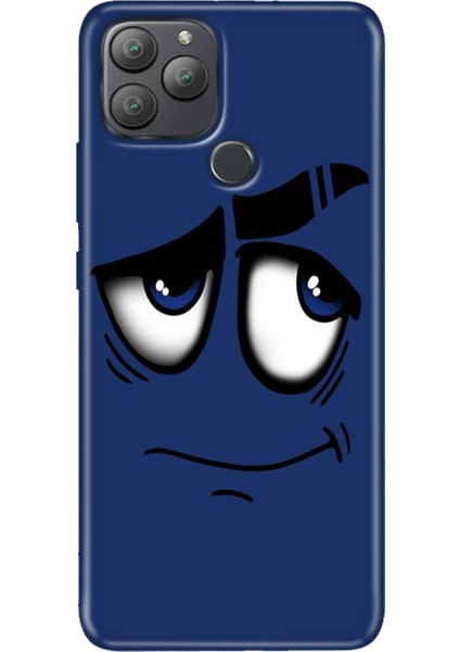 General Mobile Gm 22 Plus Kılıf Desenli Esnek Silikon Uv Acaba