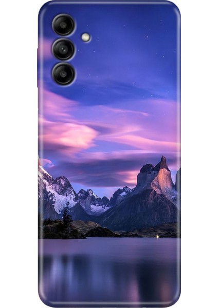 Samsung Galaxy A14 Kılıf Tasarım Esnek Silikon Kuzey