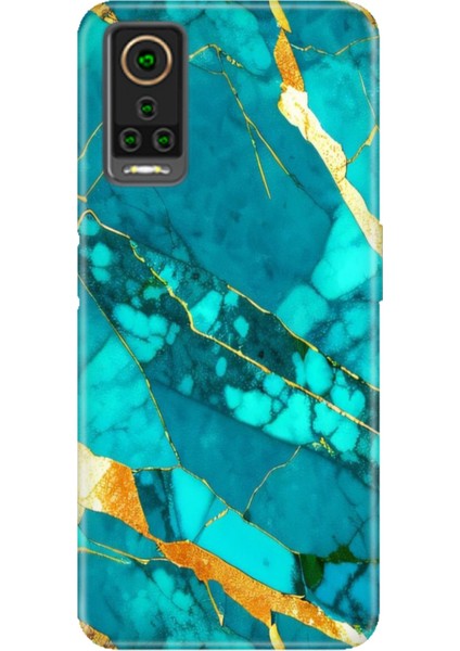 General Mobile Gm 22 Pro Kılıf Hd Desenli Esnek Silikon Prag Mermer