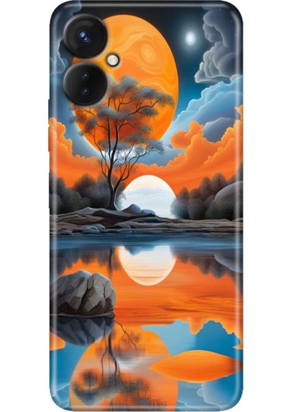 Camon 19 Neo Kılıf Desenli Camon 19 Neo Silikon Afrika