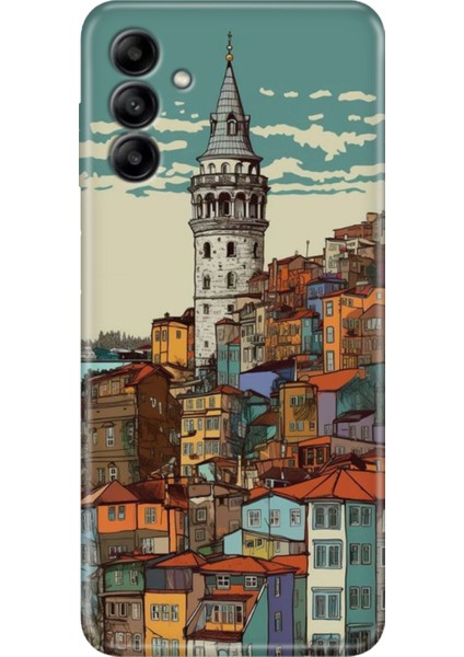 Samsung Galaxy A13 5g Kılıf Renkli Esnek Silikon Galata