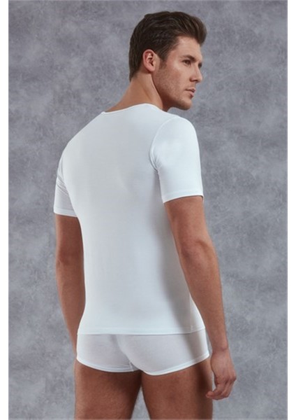 Yırtık Yaka Erkek T-Shirt 2820 fırsatları