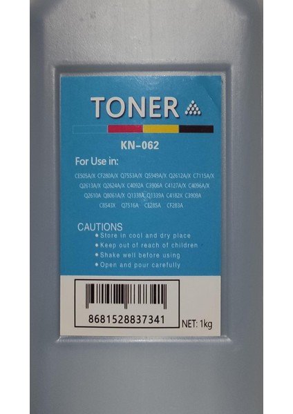 Canon Uyumlu I-Sensys MF-244DW Toner Tozu Muadil 1kg