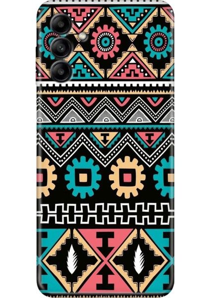 Samsung Galaxy A54 Uyumlu Kılıf Tasarım Elite Silikon Etnik