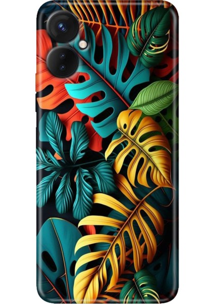 Camon 19 Neo Kılıf Desenli Camon 19 Neo Silikon Renkli Orman