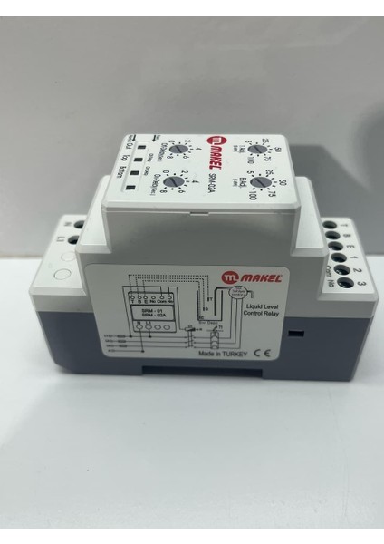 Sıvı Seviye Rolesi Ayarlı SRM-02A