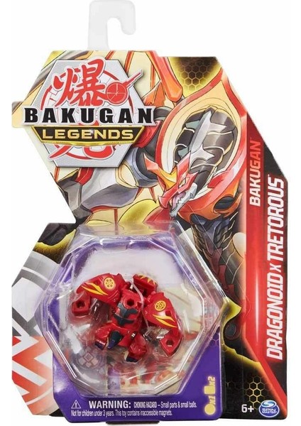 6066093 Bakugan Legends Dragonoid x Çekirdek Topu