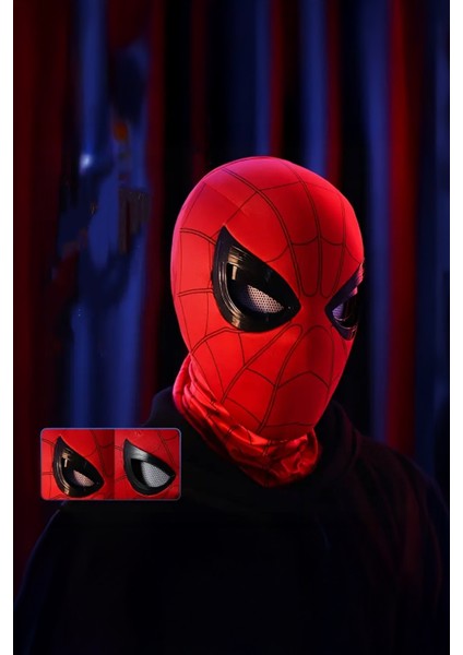 Spider-Man Maskesi Hareketli