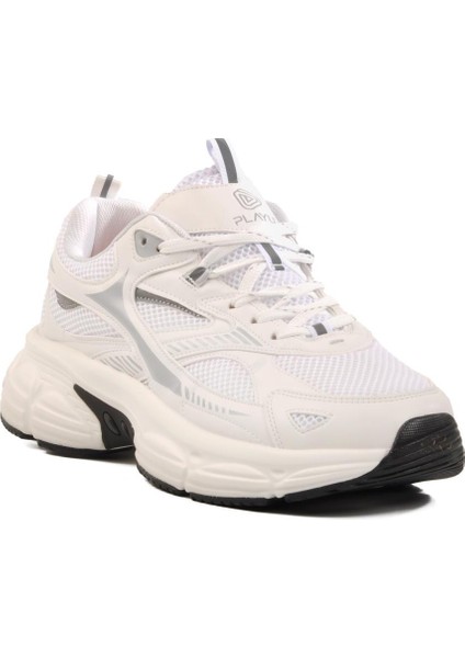 Beyaz Fileli Erkek Spor Ayakkabı MS-251-530 M