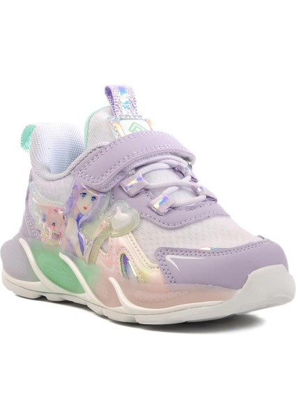 Pudra Cırtlı Kız Çocuk Spor Ayakkabı 1944 P