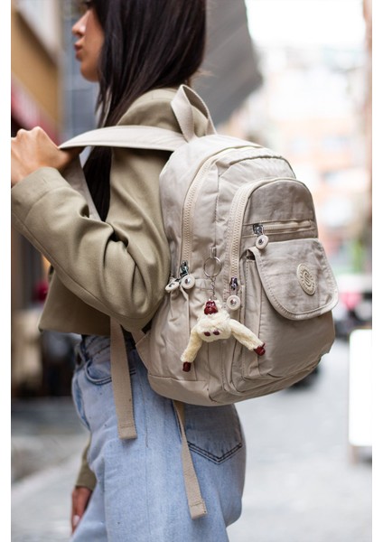 Srgn Suya Dayanıklı Paraşüt Kumaş Çok Gözlü Ayarlanabilir Askılı Sırt Çantası Unisex fiyatları