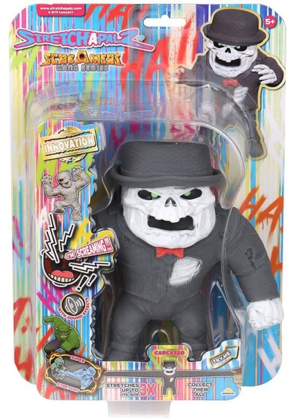 1012358 Sesli Stretchapalz Screamers Gang Seri 16 cm -Sunman