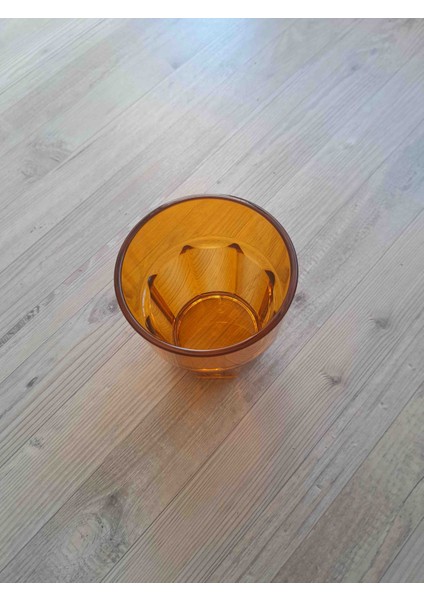 2 Adet 250 ml ,şeffaf Bakır Renginde Kırılmaz, Çizilmez, Polikarbon Plastik Casablanca Bardak modelleri