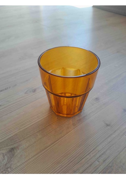 2 Adet 250 ml ,şeffaf Bakır Renginde Kırılmaz, Çizilmez, Polikarbon Plastik Casablanca Bardak fırsatları