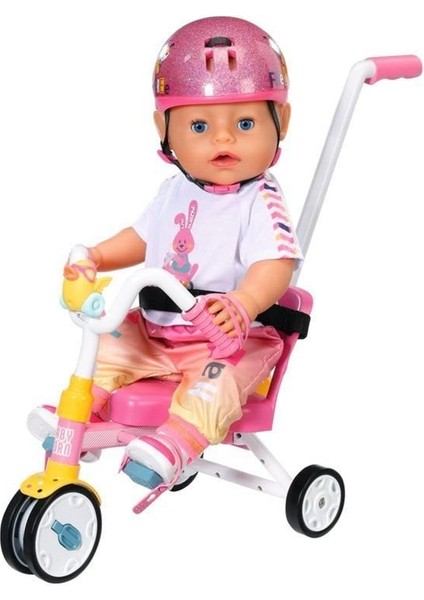 834299 Baby Born 3 Tekerlekli Bisiklet (Oyuncak Bebek Için)
