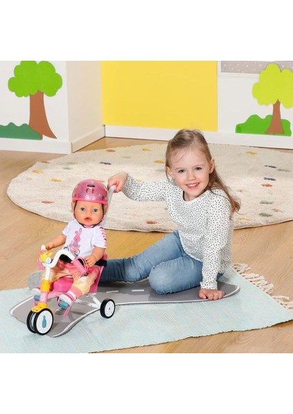 834299 Baby Born 3 Tekerlekli Bisiklet (Oyuncak Bebek Için)