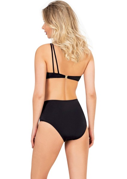 Kadın Zincir Aksesuarlı Siyah Bikini Takımı fiyatları