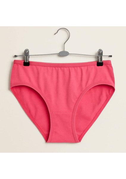 Düz Renk Fuşya Kadın Külot