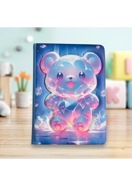 Puffy Cute Bear Not Defteri 13 x 18 cm 96 Yaprak Çizgili
