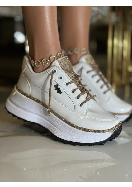 Sandip Extreme Yüksek Tabanlı Spor Ayakkabı Beyaz indirimleri