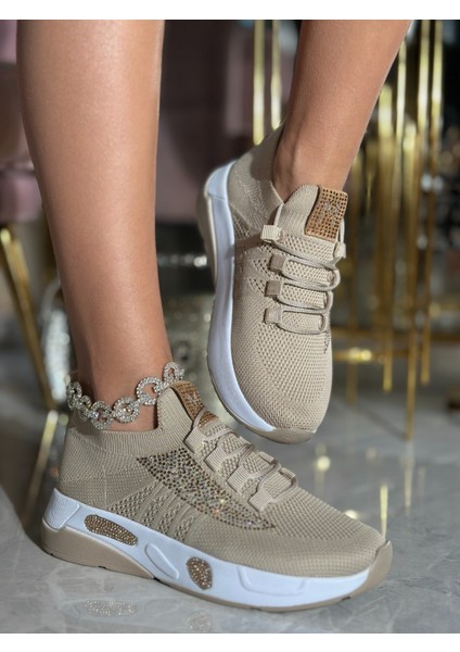 Tale Extreme Özel Tasarım Spor Ayakkabı Bej modelleri