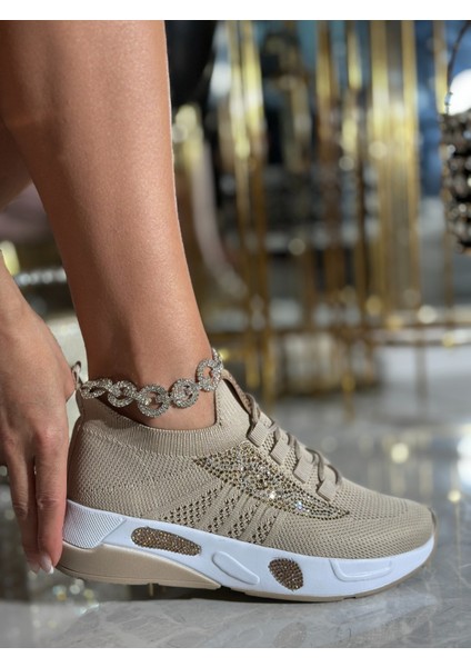 Tale Extreme Özel Tasarım Spor Ayakkabı Bej fırsatları