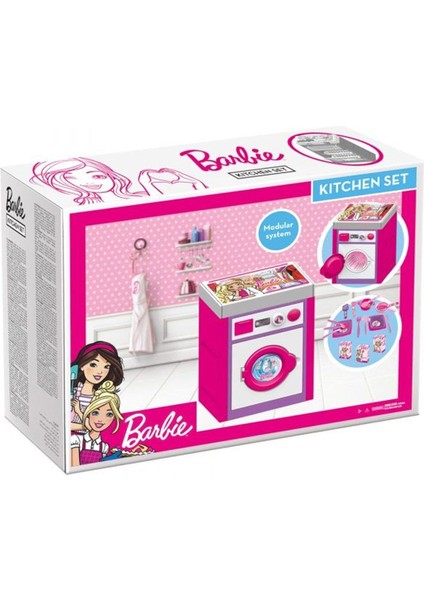 1611 Barbie Çamaşır Makinası
