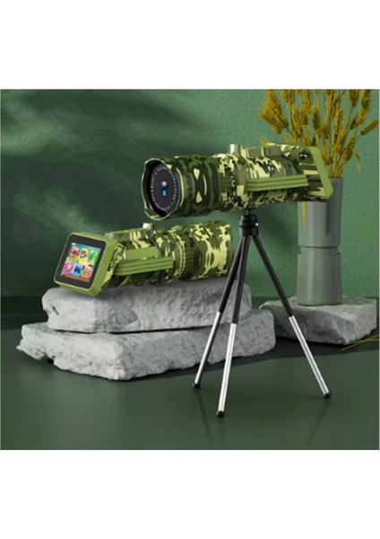 Digital Dürbün 8,0 Megapixel, 2.0 Lcd Hd Uzun Menzilli Taşınabilir 1080px720p Tripodlu Dürbün