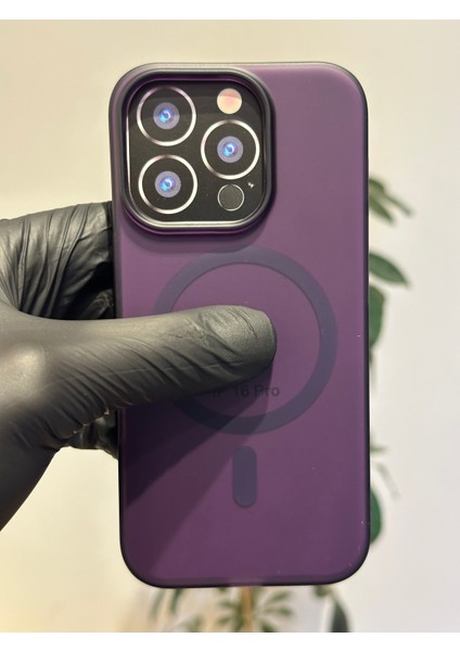 Apple iPhone 16 Pro Kılıf Magsafe Elite Premium Mat Sararmaz modelleri