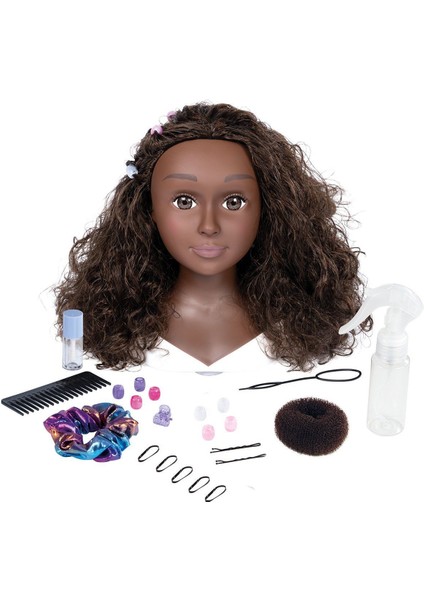 7600320318 Afro Stil Bebek Başı Güzellik Seti